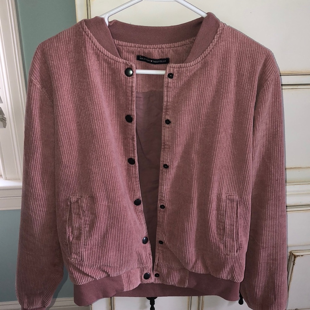 Fun light pink Corduroy jacket!! Gently used!!